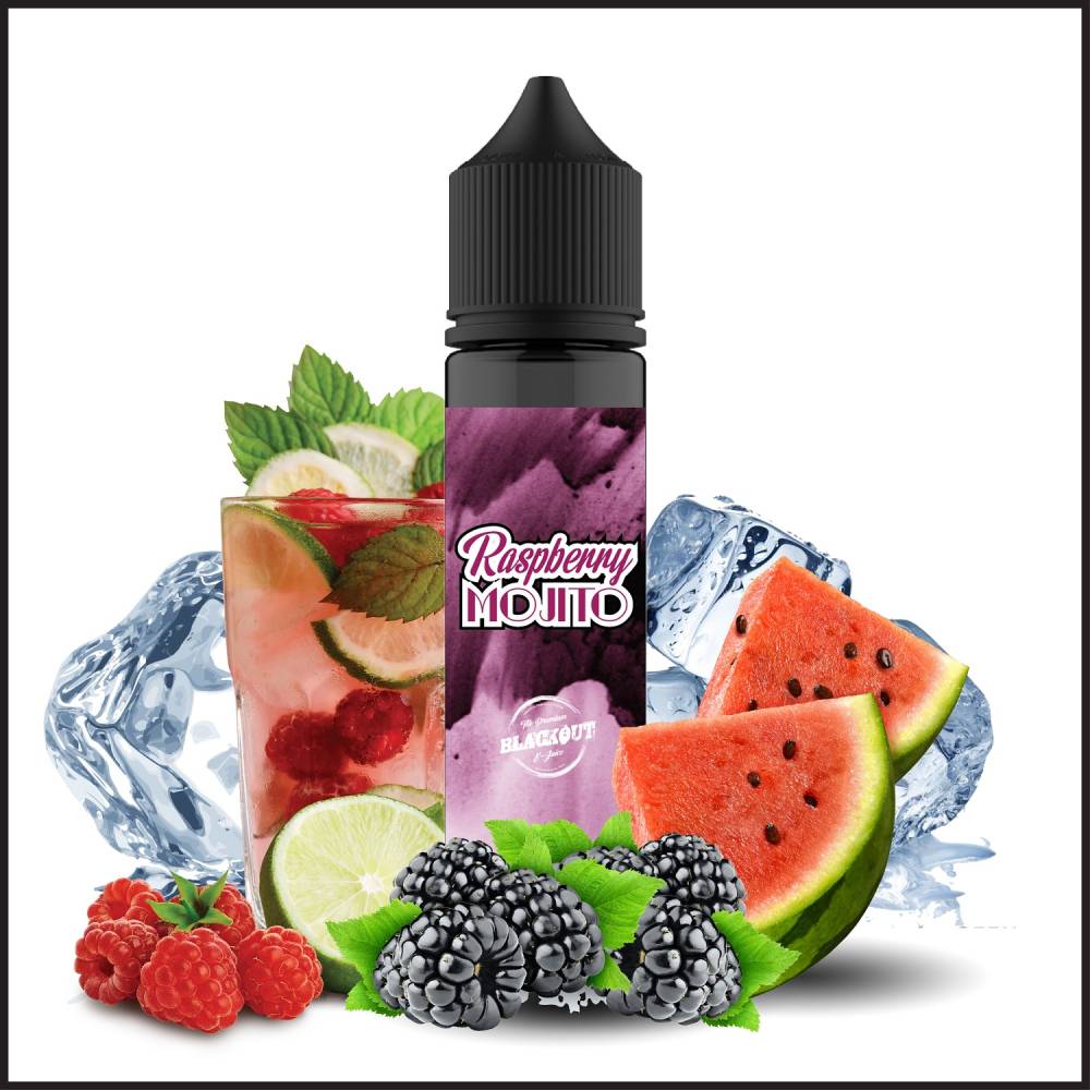 BLACKOUT RASPBERRY MOJITO SHOT 60ML